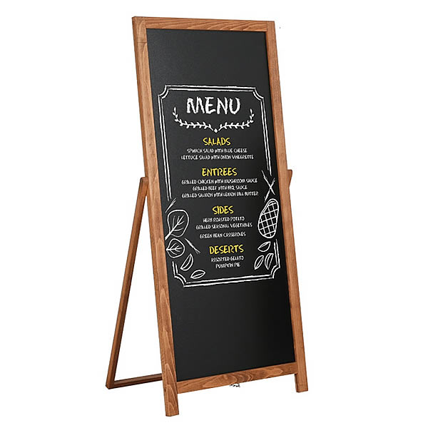 Double Sided Exterior Freestanding Chalkboard